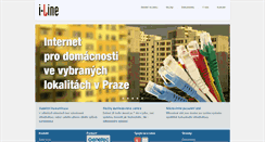 Desktop Screenshot of i-line.cz