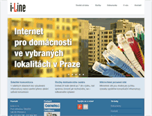 Tablet Screenshot of i-line.cz
